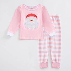 PINK SANTA CHRISTMAS PJS