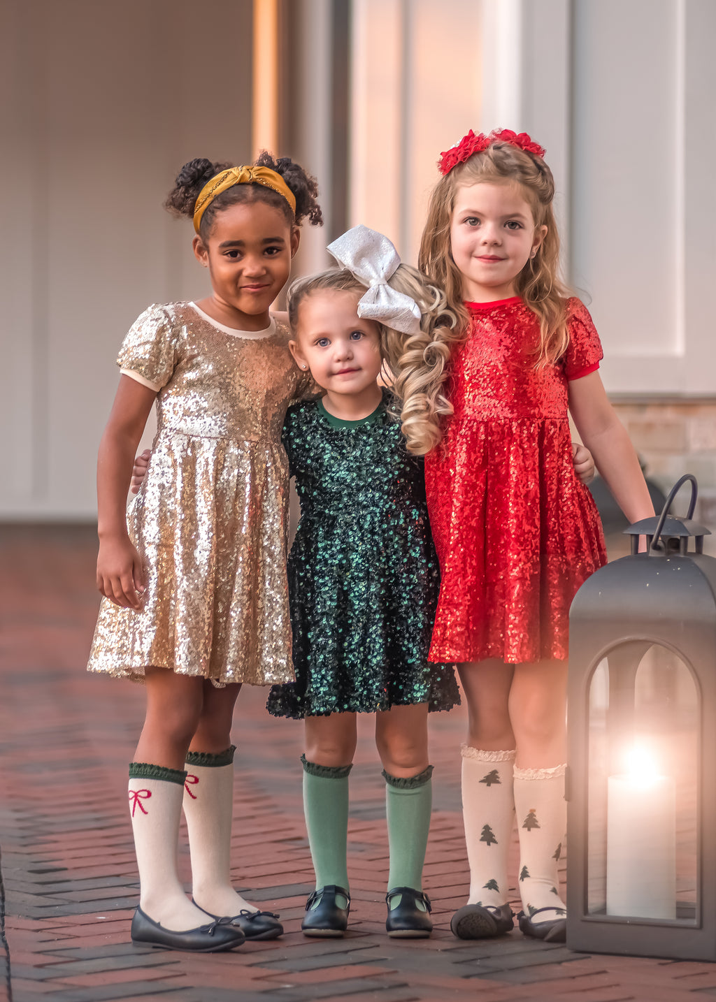 CHRISTMAS FLORAL DRESS – Hunny Bee Kids – New York (NY), USA
