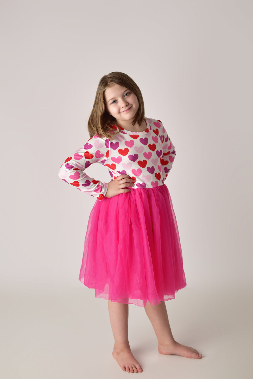 VALENTINE HEARTS TUTU DRESS
