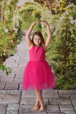TUTU DRESS - HOT PINK