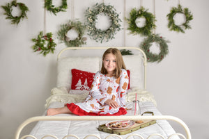 SANTA'S CHRISTMAS COOKIES & MILK NIGHTGOWN