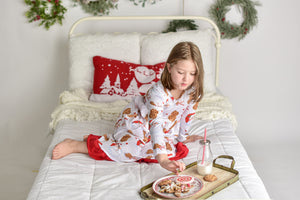 SANTA'S CHRISTMAS COOKIES & MILK NIGHTGOWN