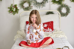 SANTA'S CHRISTMAS COOKIES & MILK NIGHTGOWN