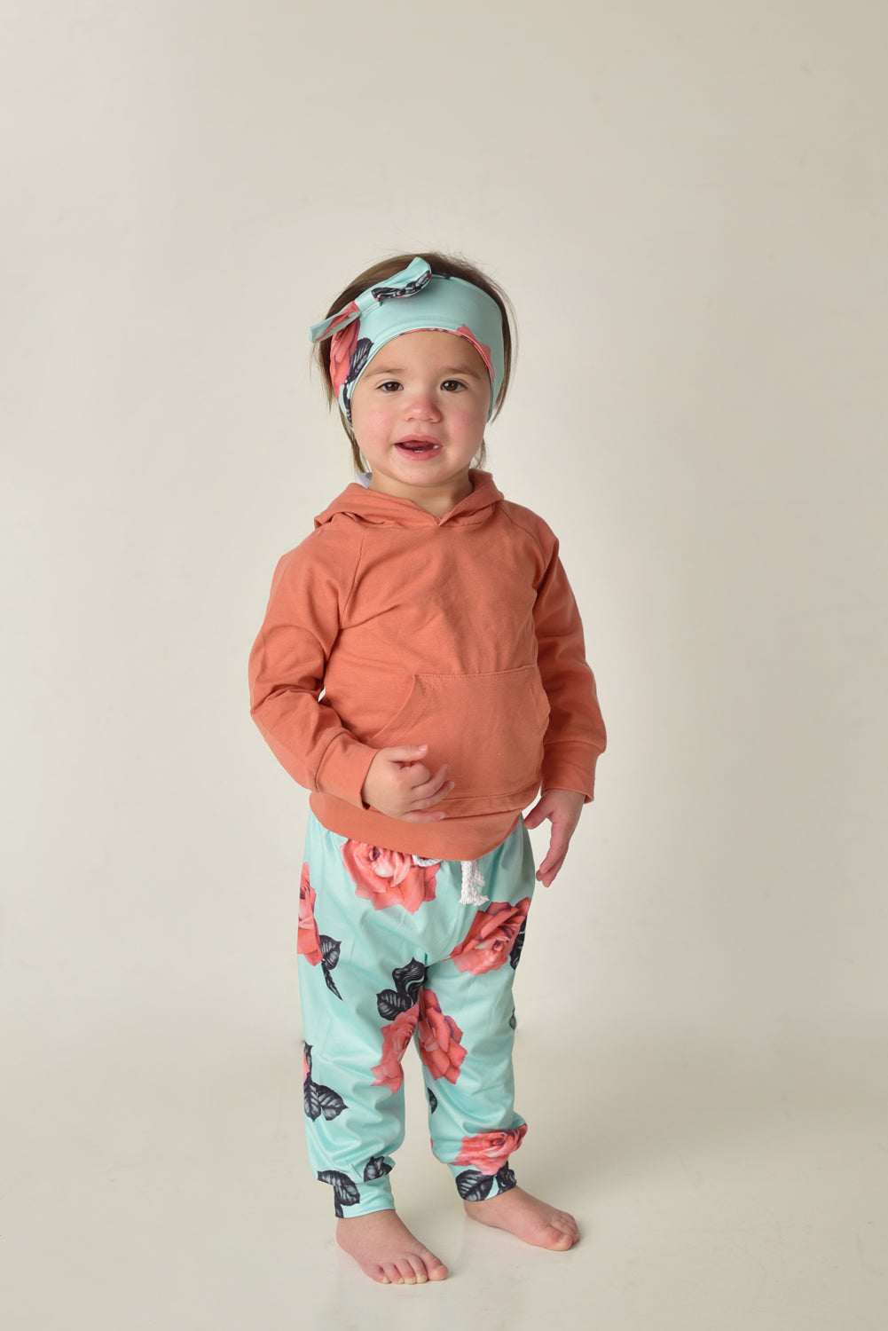 NAOMI BABY HOODIE SETS & HEADBAND