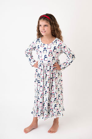 PENGUIN LONG SLEEVES NIGHTGOWN