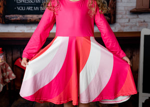 ALINA VALENTINE TWIRLY DRESS