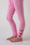 PRETTY PINK BOW LEGGINGS