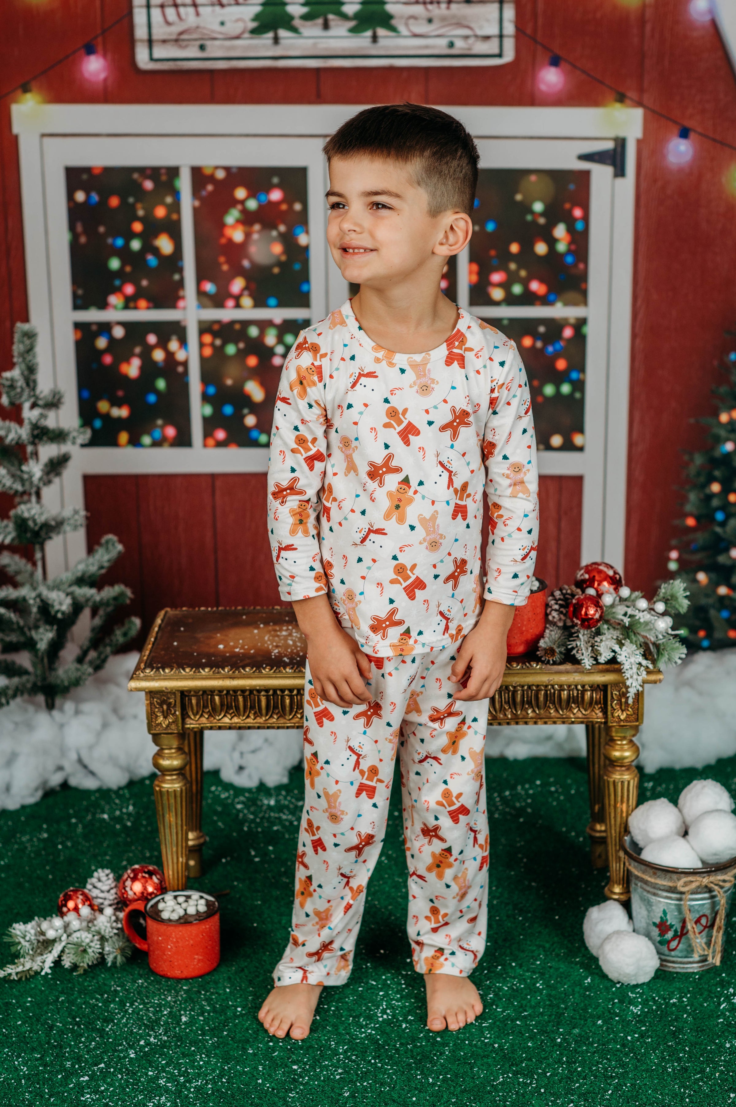 COOKIE CRUMBLE UNISEX PJS BEIGE