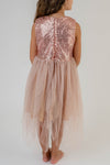 CHAMPAGNE SPARKLE TUTU DRESS