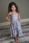 FLAMINGO HI-LO DRESS
