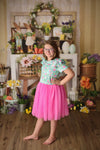 EASTER BUNNY PINK TUTU DRESS