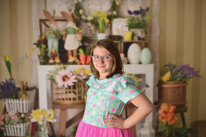 EASTER BUNNY PINK TUTU DRESS