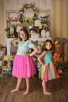 EASTER BUNNY PINK TUTU DRESS