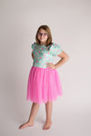EASTER BUNNY PINK TUTU DRESS