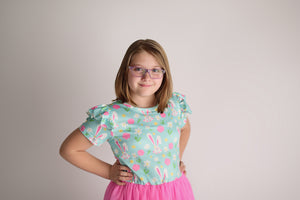 EASTER BUNNY PINK TUTU DRESS