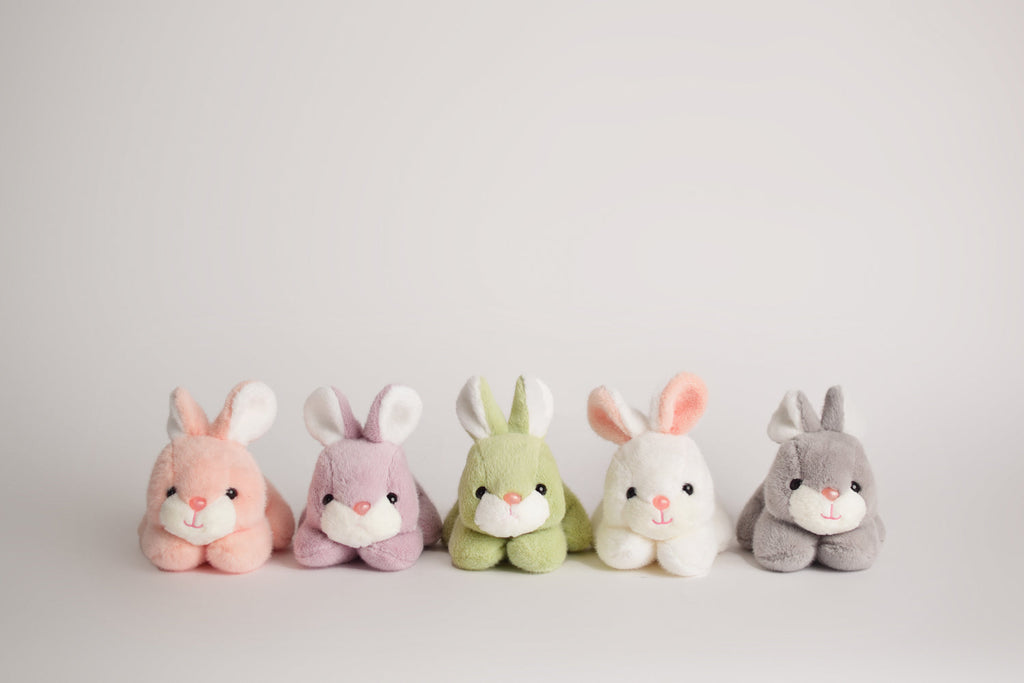 PLUSH BUNNY - 5 COLORS