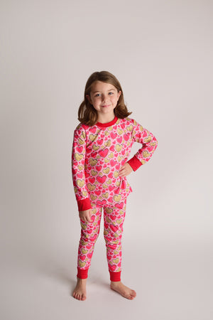 VALENTINE HEART SPARKLE PJS