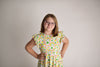 SHAMROCK RAINBOW BACK BOW TWIRL DRESS
