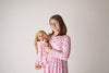 MOON & STAR LONG SLEEVES NIGHTGOWN- PINK
