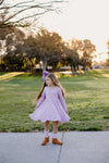 DIXIE TWIRLY DRESS - LAVENDER