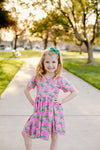 CACTUS TWIRL DRESS