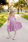 CACTUS TWIRL DRESS