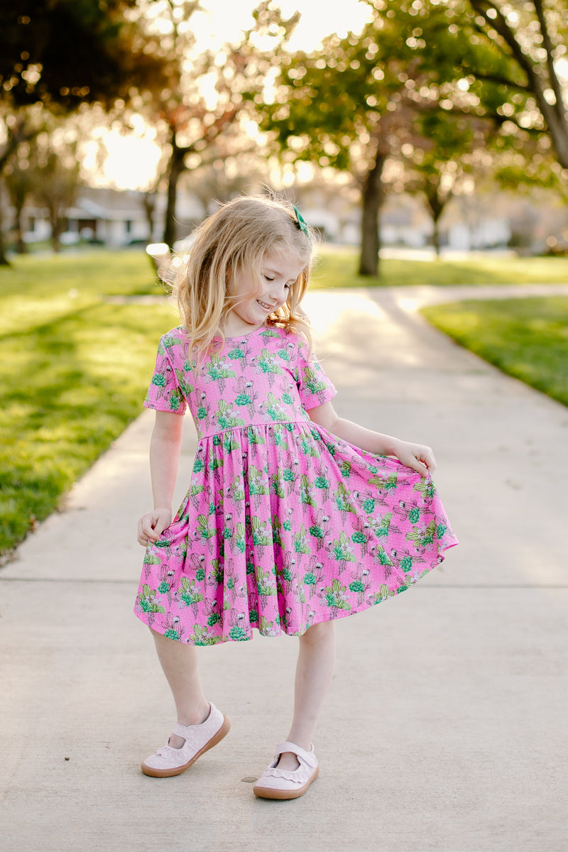 CACTUS TWIRL DRESS