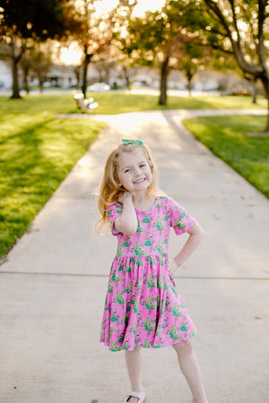 CACTUS TWIRL DRESS