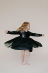 BLACK SPARKLE TUTU DRESS