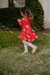 CHRISTMAS TREE TWIRLY DRESS