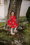 CHRISTMAS TREE TWIRLY DRESS