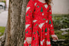 CHRISTMAS TREE TWIRLY DRESS