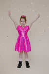 MAGENTA SPARKLE DRESS