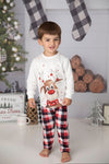 FAMILY RUDOLPH PLAID PJ SETS