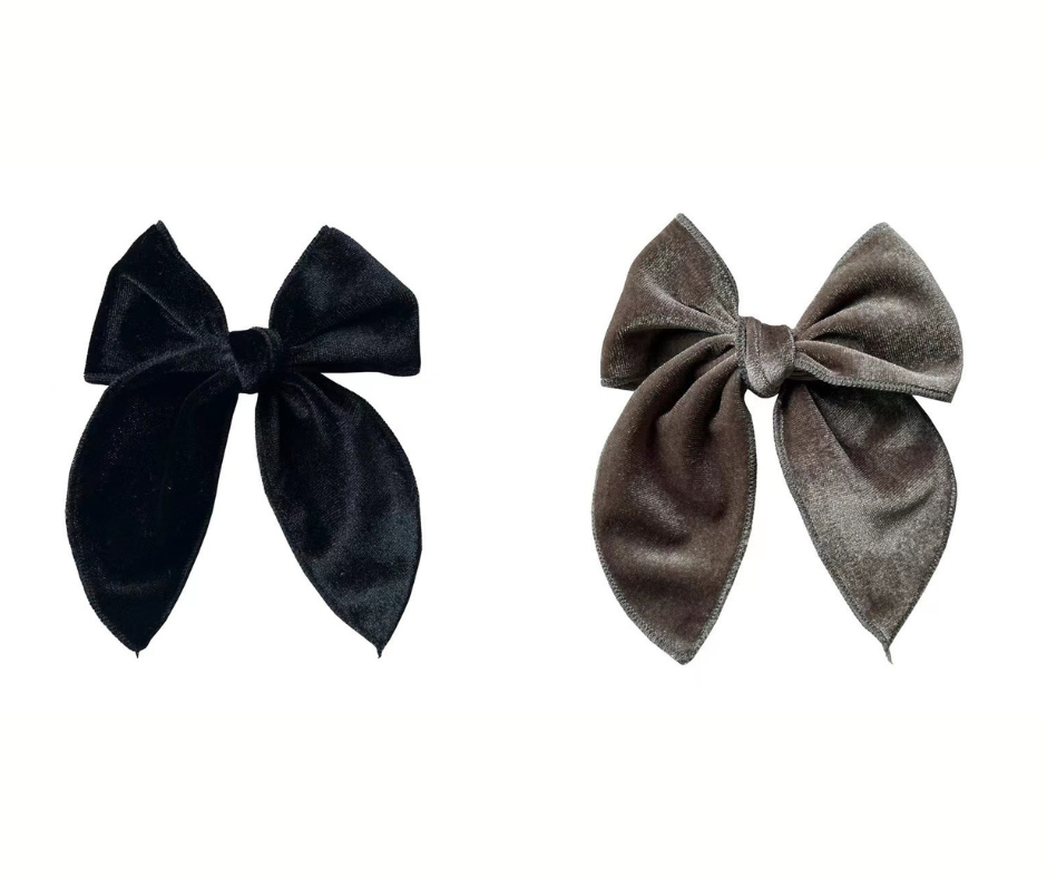 SAILOR BOW - BLACK & GREY