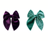 SAILOR BOW - TEAL & PURPLE
