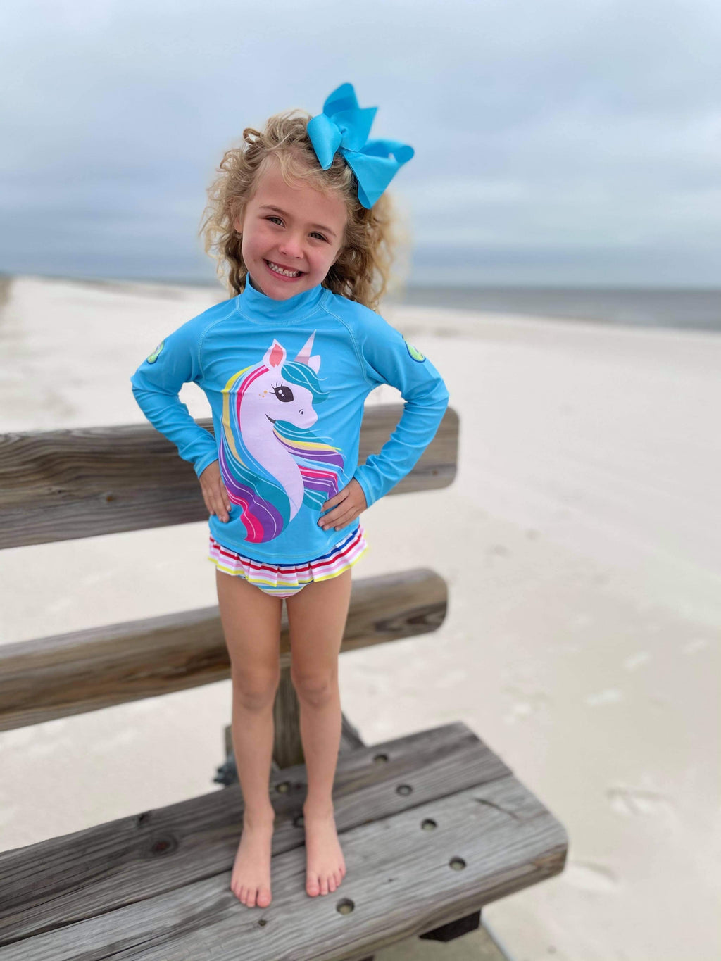 UNICORN RASHGUARD SWIMSUIT