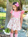 TOP & SUSPENDER SKIRT SET